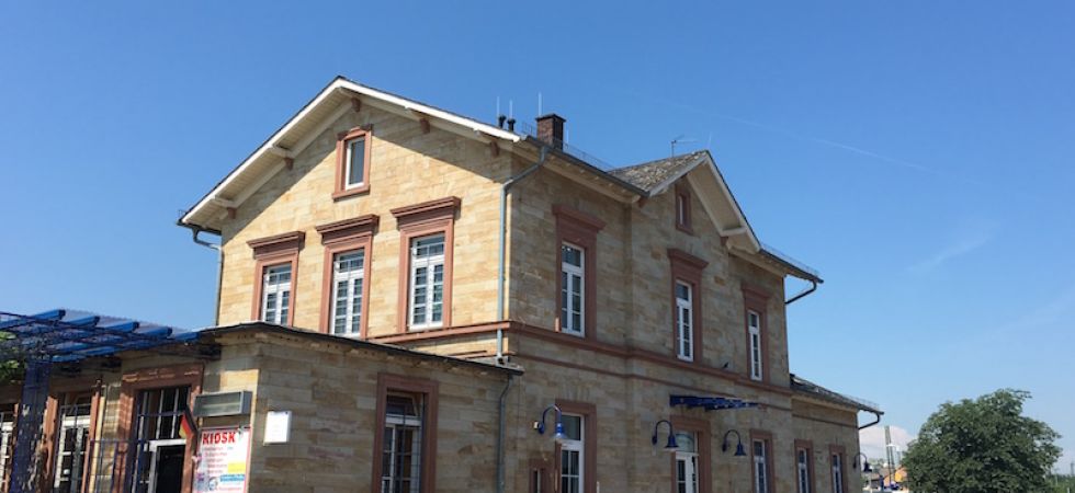 der Nauheimer Bahnhof